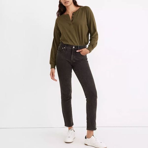 Madewell The Mid-Rise Perfect Vintage Jeans in Lunar Wash