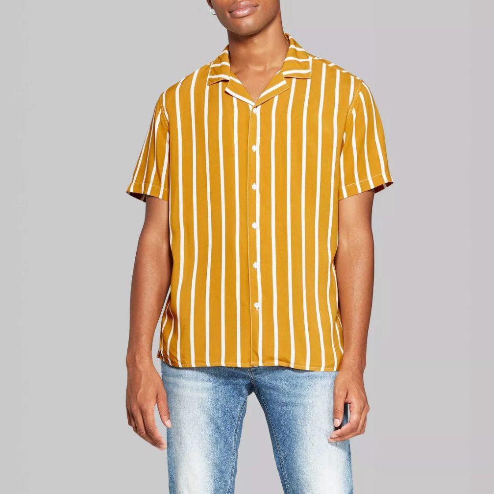 men's shirts to look slimmer