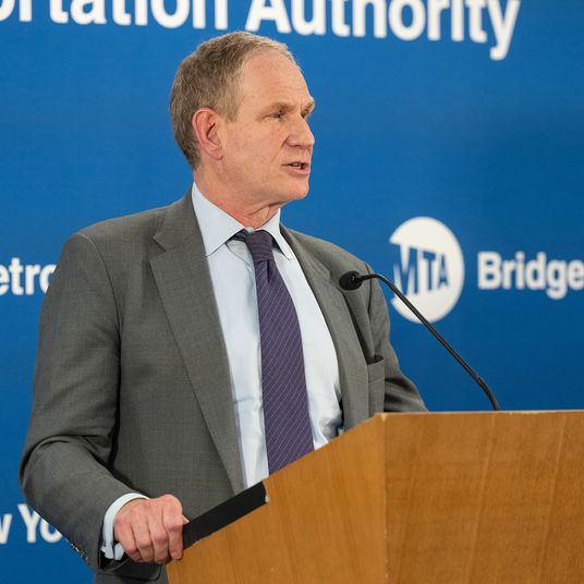 Metropolitan Transit Authority (MTA) Chair and CEO Janno