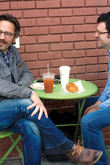 9:45 a.m. My A.A. sponsor and I meet maybe once a week or two weeks. I’ve known him for probably 13, 14 years. He’s since become a therapist. So there’s no reason to ever keep it light.
