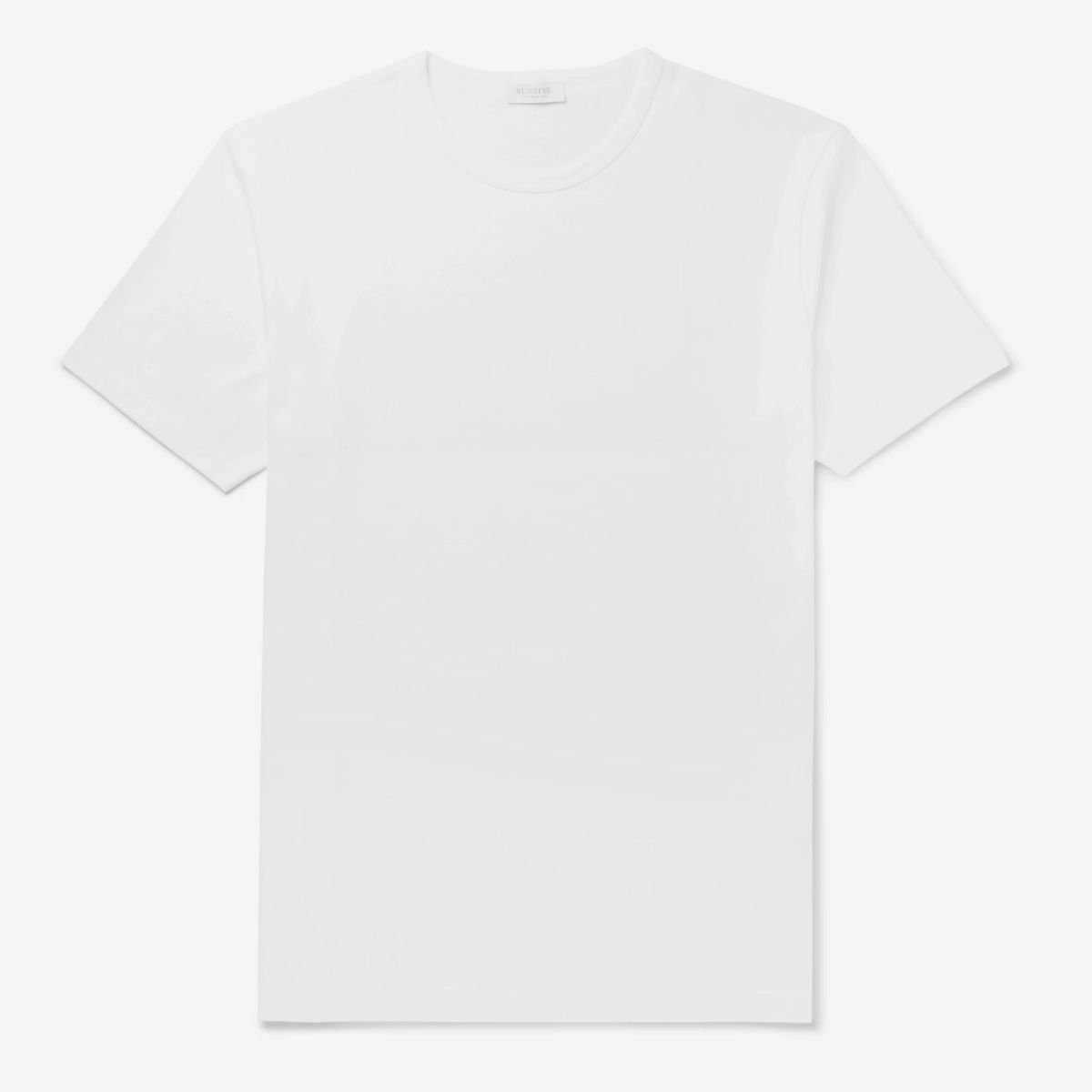 basic white t shirt