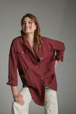 Anthropologie Avery Embroidered Kimono Jacket