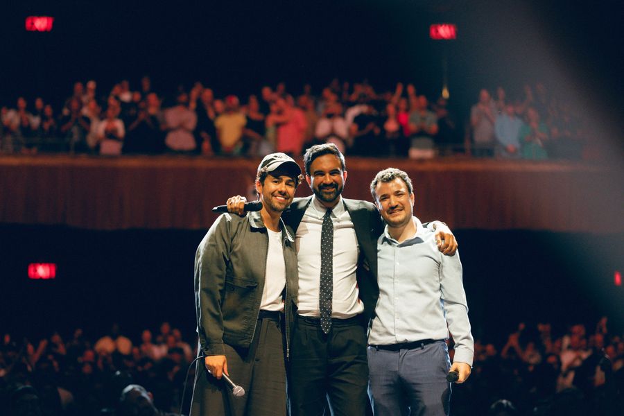 Ramy Youssef Gets Teary Bringing Zohran Mamdani and Mahmoud Khalil Onstage