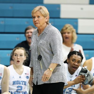 UNC head coach Sylvia Hatchell.