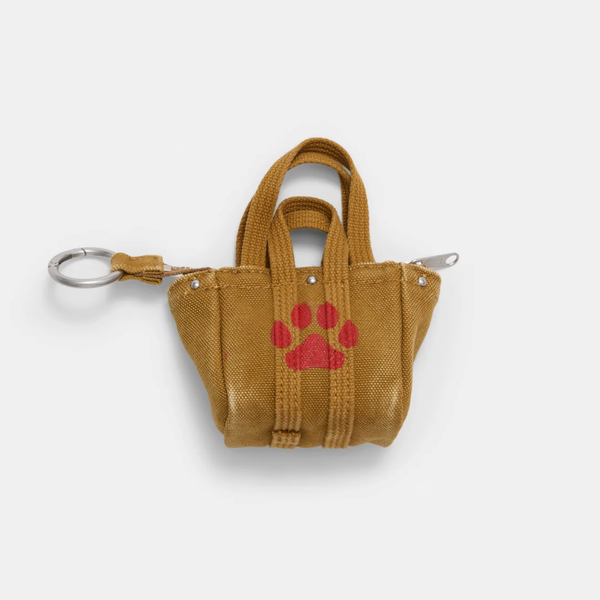 Dogue x Alex Mill Teeny Tiny Tote Keychain - Golden Khaki