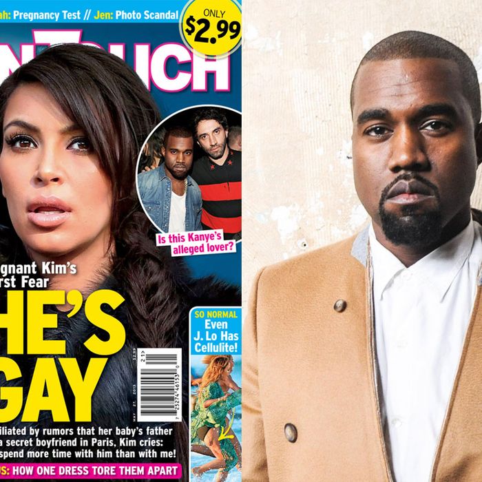 In Touch S Kanye Is Gay Story Is Awful