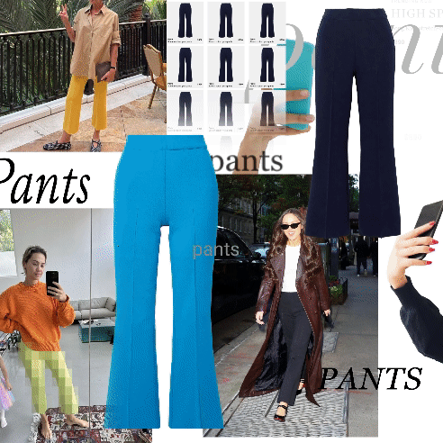 How High Sport Kick Flare Pants Wound Up Everywhere