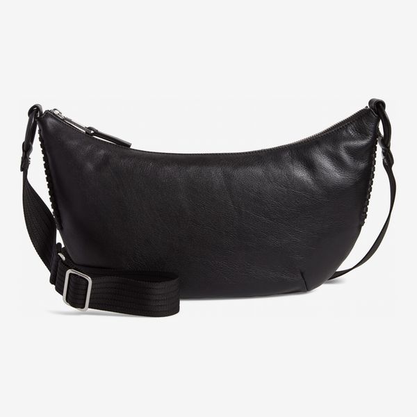Treasure & Bond Devon Leather Shoulder Bag