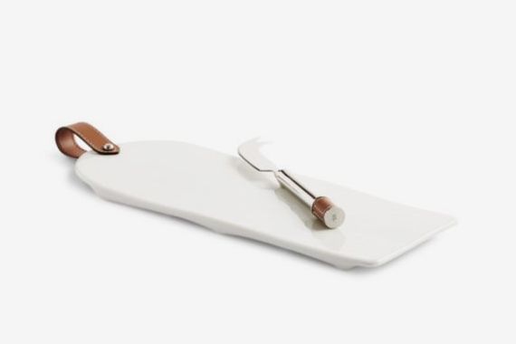 Ralph Lauren Two-Piece Wyatt Cheese Board And Knife Set