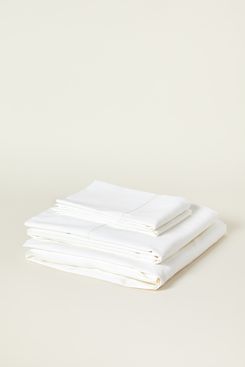 Boll & Branch Solid Hemmed Organic Cotton Sheet Set (Queen)