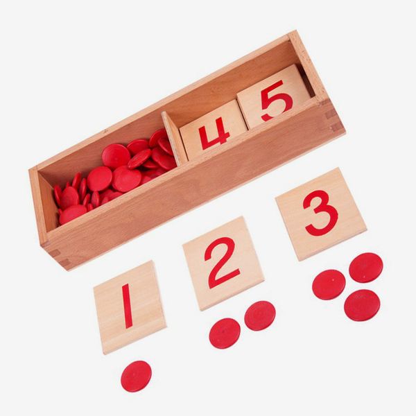 Montessori Number Cards and Counters