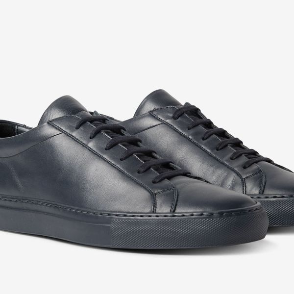 Common Projects Achilles Grained Leather Sneakers