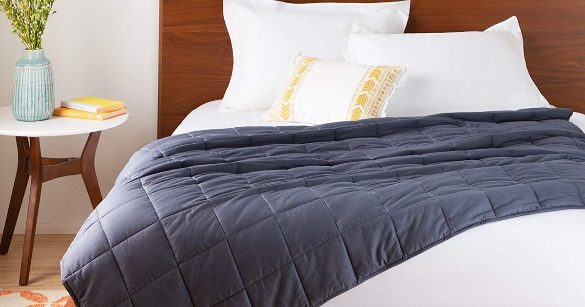 BlanQuil Royale Weighted Comforter Queen