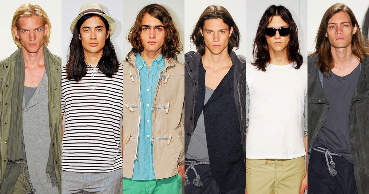 Why Is Long Hair In for Male Models This Season?