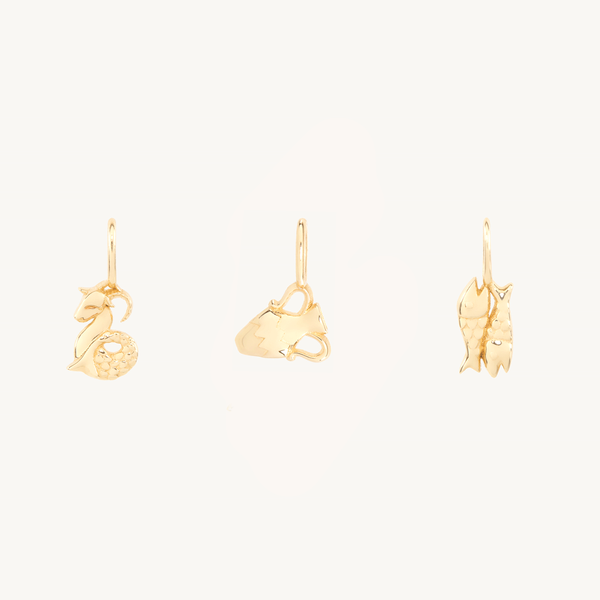 Catbird Tiniest Zodiac Charm