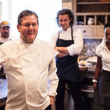 Charlie Trotter, Sean Brock, Maxime Billet, and Rochelle Trotter