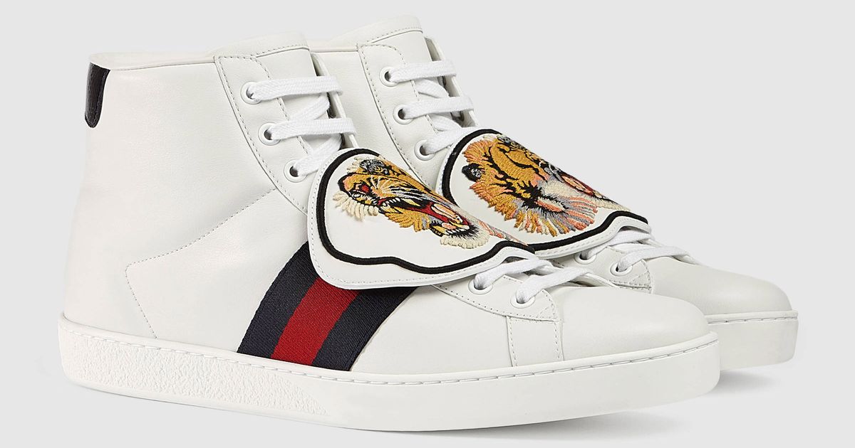 Gucci, Shoes, Gucci Slip On Sneakers With Tiger