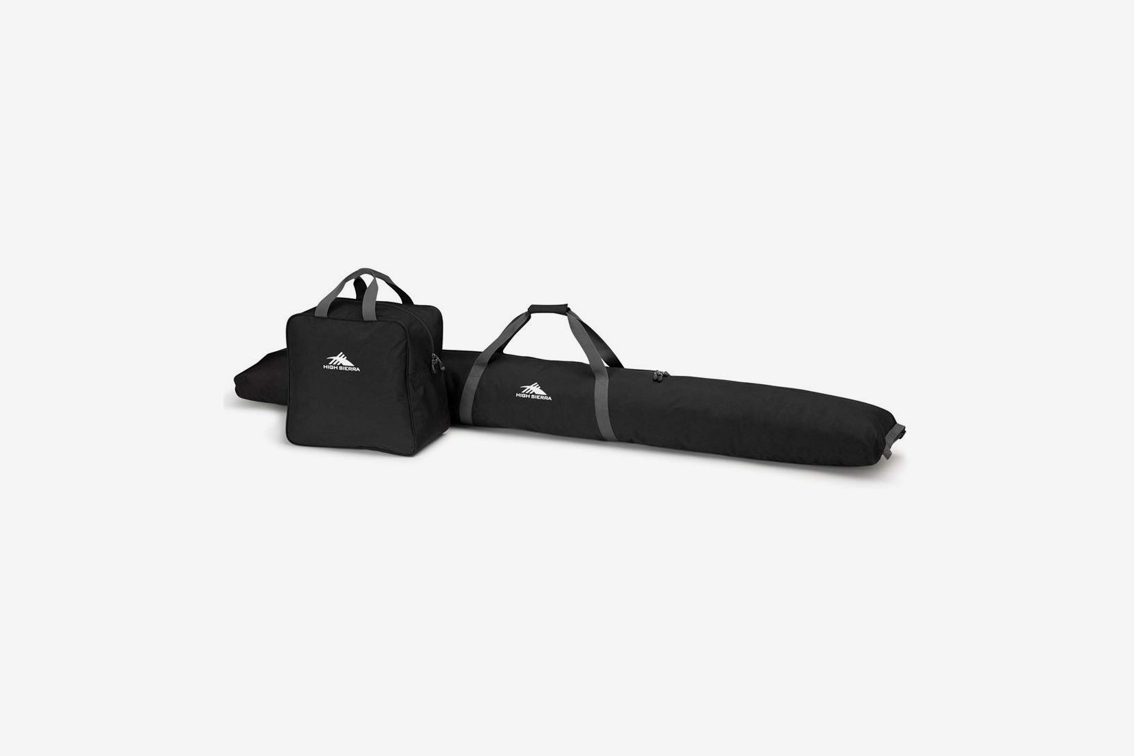 Ski Bag Black Orange 170 or 190 cm Length BRUBAKER 'Champion' Combo Boot Bag 