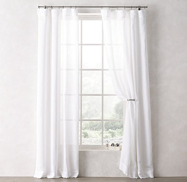 sheer window curtains