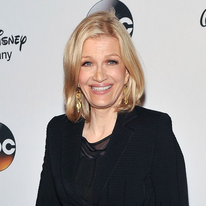 NEW YORK, NY - MAY 14: Diane Sawyer attends A Celebration of Barbara Walters Cocktail Reception Red Carpet at the Four Seasons Restaurant on May 14, 2014 in New York City. (Photo by D Dipasupil/Getty Images)