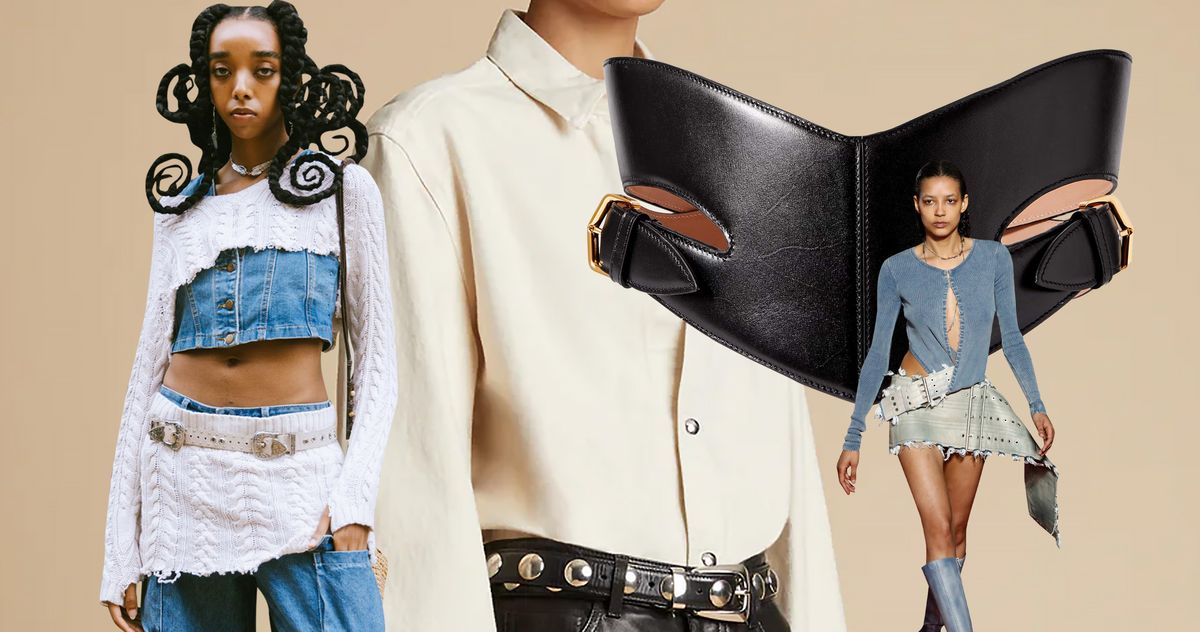 Buy PALAY® Chain Waist Belts for Women, Fashion 3-Layer Metal