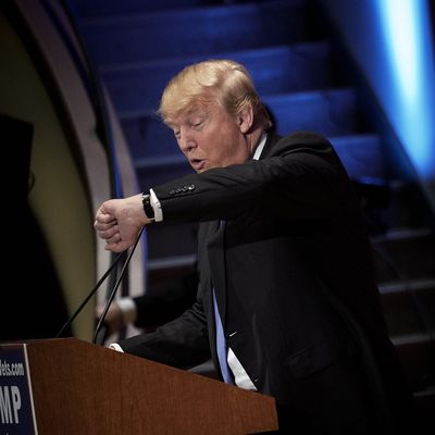 Presidential Candidate Donald Trump Holds Event To Benefit Veterans Organizations