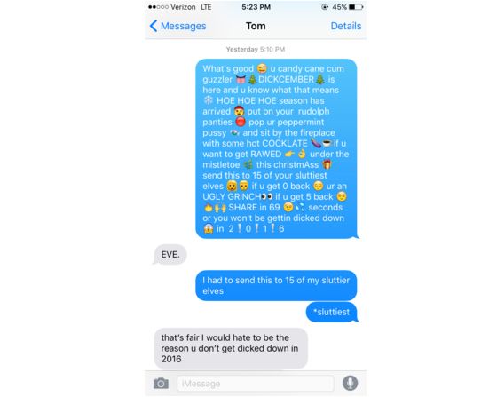 Dirty texts to guy sending a 60+ Dirty