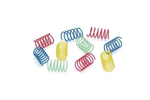 Ethical Pet Plastic Colorful Springs Cat Toy