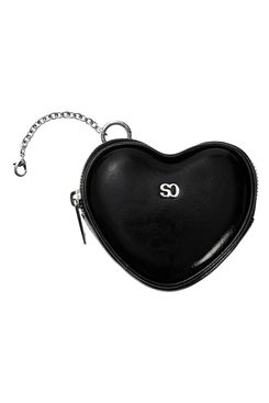 Stand Oil Heart Faux Leather AirPods Case