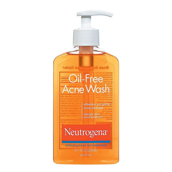 Neutrogena Oil-Free Salicylic-Acid Acne-Fighting Face Wash
