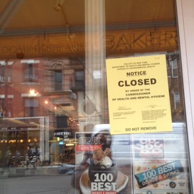 No cronuts for at least a couple of days.