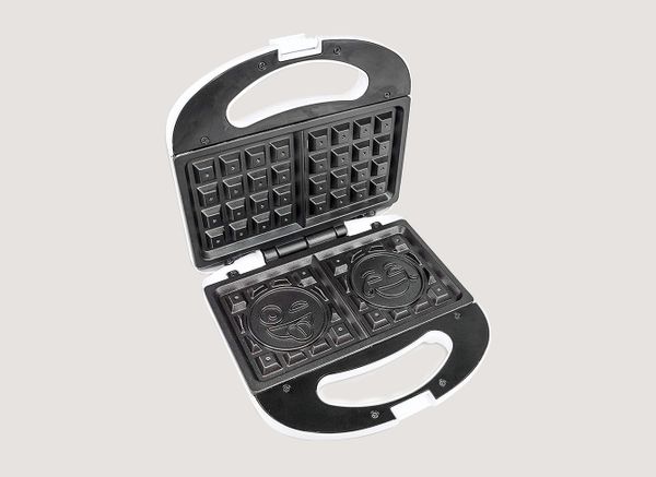 Emoji Universe 2 Slice Emoji Waffle Maker