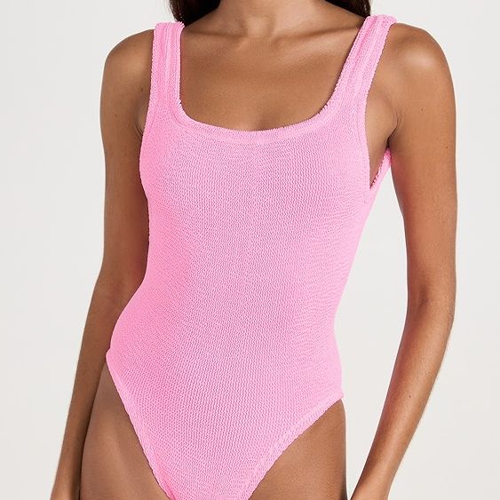 Hunza G Square Neck Swimsuit