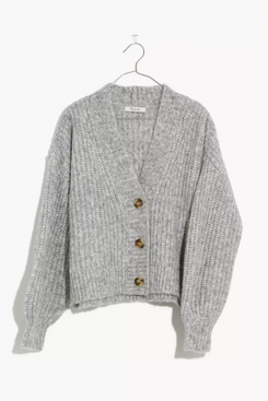 Madewell Waller Crop Cardigan Sweater