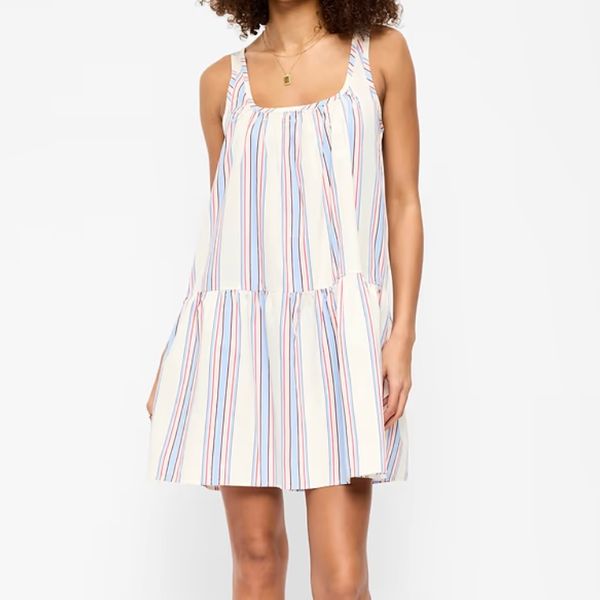 Old Navy Sleeveless Scoop-Neck Mini Swing Dress