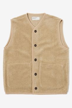 Universal Works Mountain Fleece Lancaster Vest