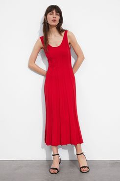 & Other Stories Slim Tank Midi Dress