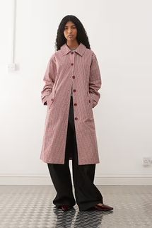 ASOS Reclaimed Vintage Gingham Trench Coat