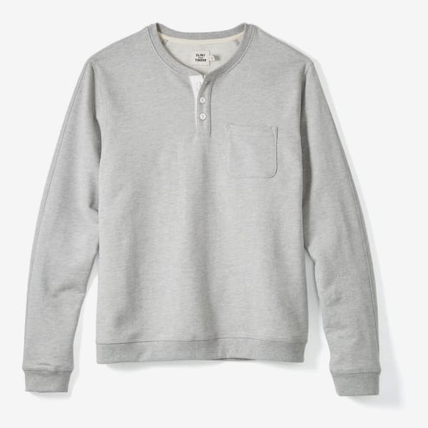 Flint and Tinder Henley Sweatshirt