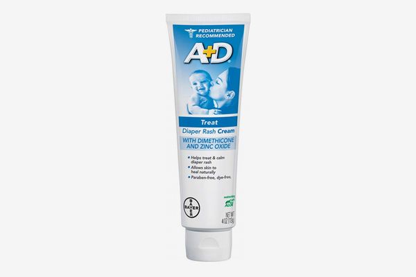 A+D Diaper Rash Treatment Cream with Dimethicone and Zinc Oxide