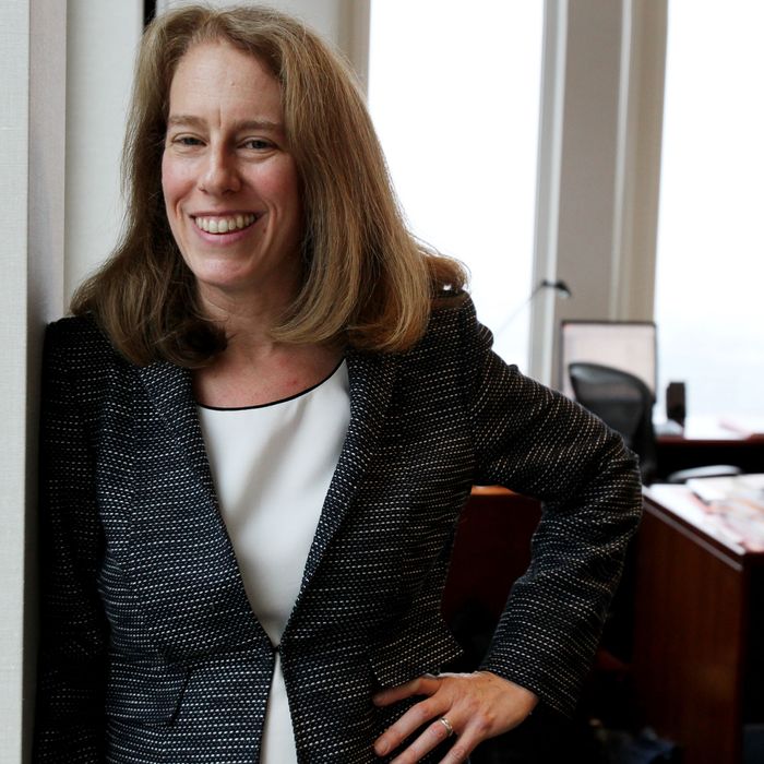 BOSTON - DECEMBER 10: Shannon Liss-Riordan, who has won several high-profile class action suits on behalf of workers, including Upper Crust Pizza, and is changing labor law, shot at her office. (Photo by Suzanne Kreiter/The Boston Globe via Getty Images)