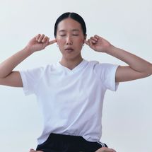H-O-R-S-E The White V-Neck Tee