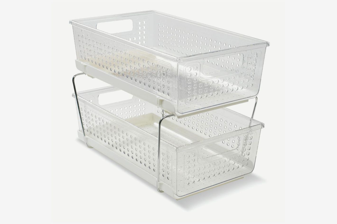 madesmart Frost 2-Tier Organizer