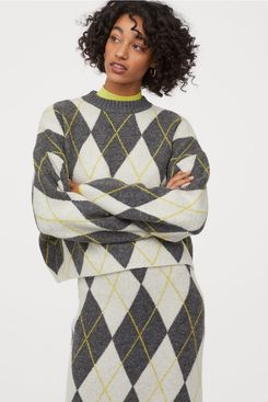 H&M x Pringle of Scotland Jacquard-Knit Sweater
