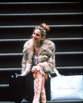 denim culottes - Carrie Bradshaw Lied