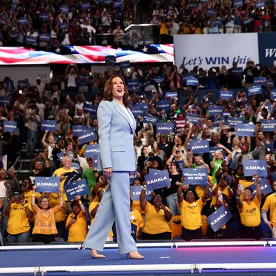 Democratic presidential candidate and U.S. Vice President Kamala Harris campaigns in Atlanta