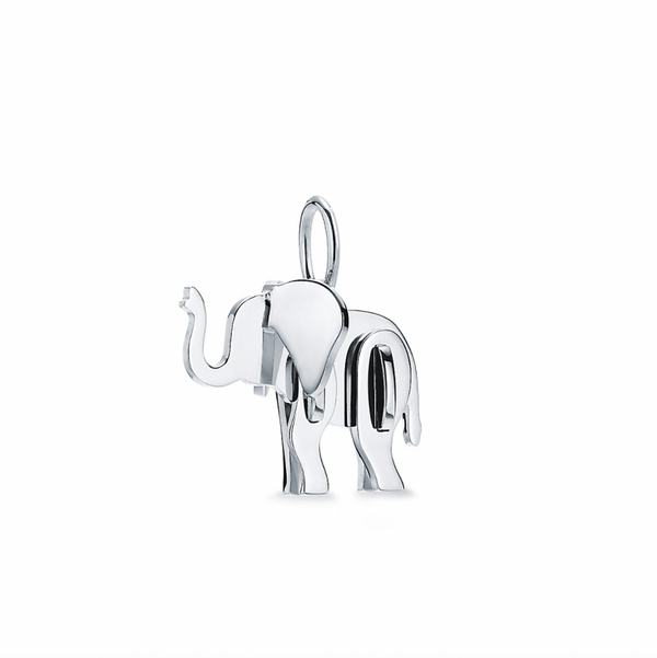 Tiffany Save the Wild Elephant Brooch