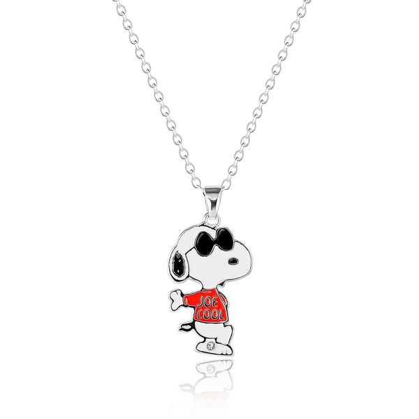 Peanuts Joe Cool Red Shirt Pendant Necklace