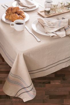 DII Everyday French Stripe Kitchen Tablecloth