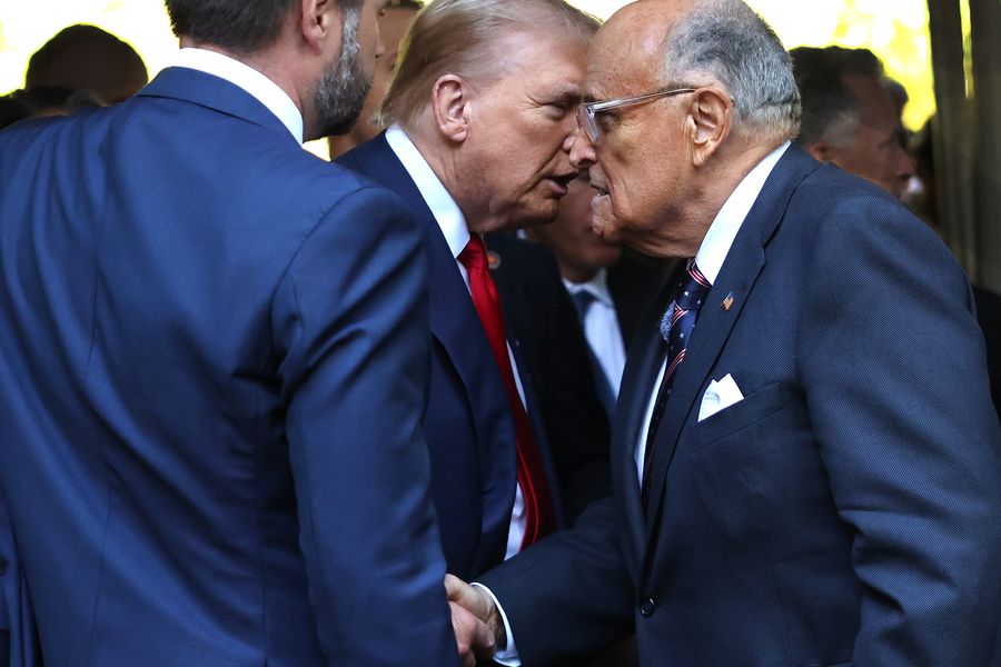 Can Donald Trump Pardon Rudy Giuliani?